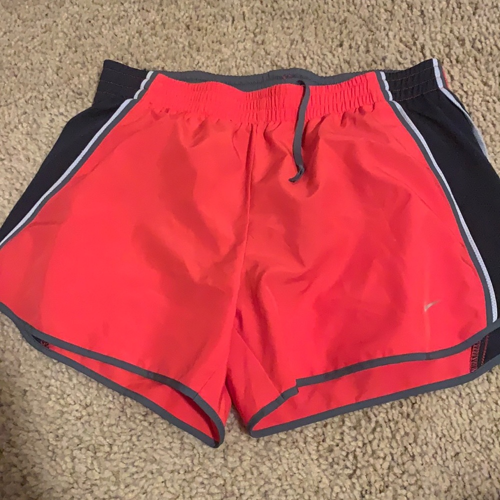 Pink athletic shorts